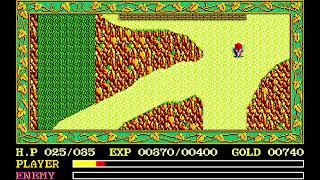 Ys: Ancient Ys Vanished (イース) for the NEC PC-88