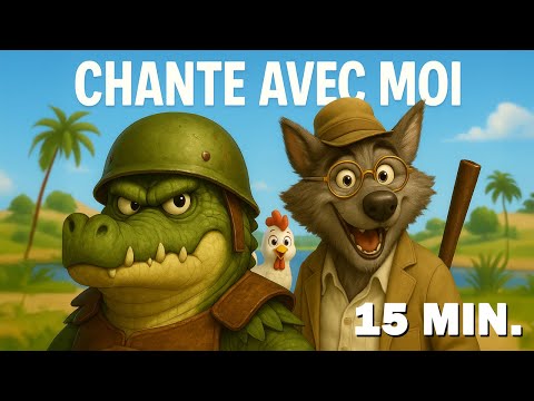Chante Avec Moi ! Ah les crocodiles, Promenons-nous dans les bois,Les Comptines Préférées des Petits