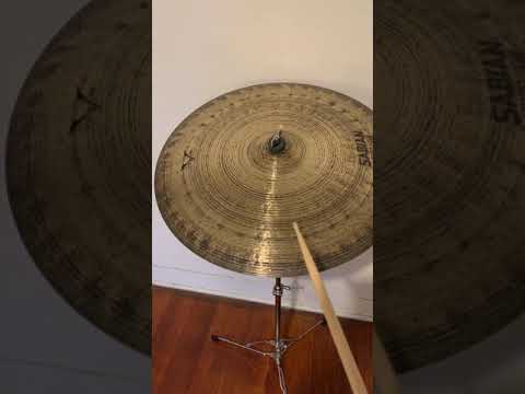 21” Sabian Custom Shop Prototype Ride Cymbal HH Artisan Half Dry Sizzle - 2544gr