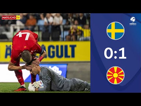 Sweden U21 0:1 Macedonia U21 UEFA European Under-21 Champ. Q.