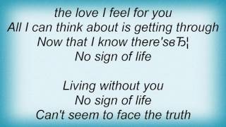 Emma Bunton - No Sign Of Life Lyrics