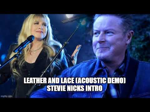 Leather and  Lace (Henley/Nicks) Demo Version * Stevie Nicks Intro HQ