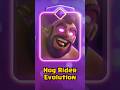Hog Rider Evolution Clashroyale