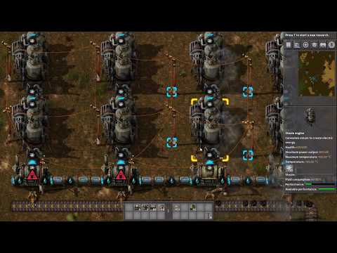 Factorio - How to use Steam Engine