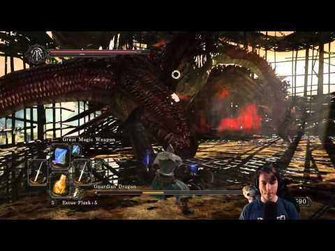 Guardian Dragon - Dark Souls 2 (Boss fight)
