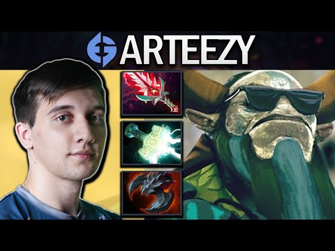 Nature's Prophet Dota 2 Gameplay : EG.Arteezy with Bloodthorn and 16 Kills #dota #dota2