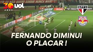 GOL DO BRAGANTINO: FERNANDO APROVEITA A CHANCE NA ÁREA E BALANÇA AS REDES