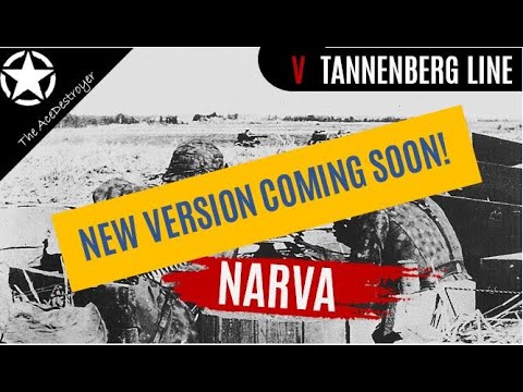 Battle of Narva  1944 - Tannenberg line defence and battle of the Blue hills