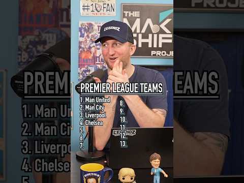 How Many Of The Twenty Premiere League Teams Can You Name? #shorts #premiereleague #soccer #futbol