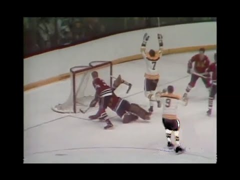 Bruins vs. Blackhawks 1970 Stanley Cup semifinals highlights Bobby Orr Phil Esposito Dan Kelly