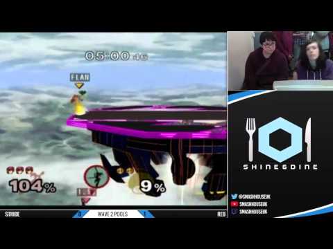 Shine and Dine 2 Pools - Reb (Peach) vs Stride (Marth)