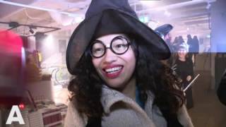 Harry Potter-gekte op het Rokin: 'Nu twee dagen in pyjama'