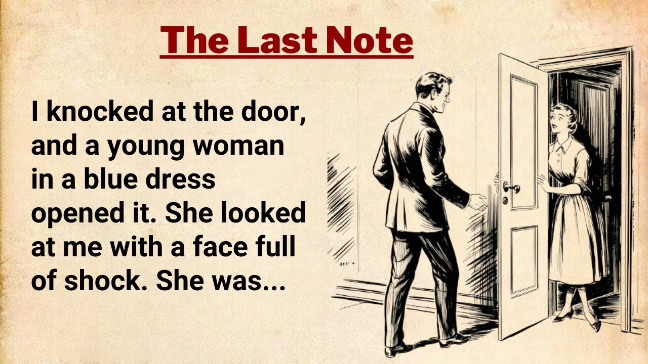 Learn English Through Story Level 5 ⭐ English Story - The Last Note