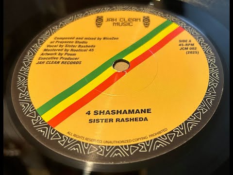 Jah Clean Music-7"-4 Shashamane / Sister Rasheda + Shashamane Dub / NicoZen - Limited 300 Press!