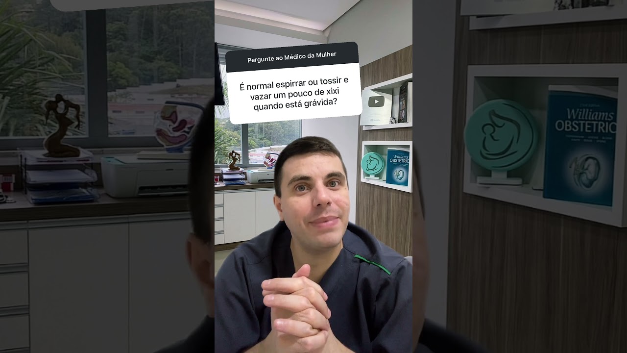 É normal escapar urina após espirrar ou tossir na gravidez? #drdiegoresponde