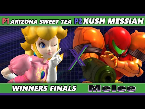 S@X 523 Winners Finals - Arizona Sweet Tea (Peach) Vs Kush Messiah (Sheik, Samus) Smash Melee - SSBM