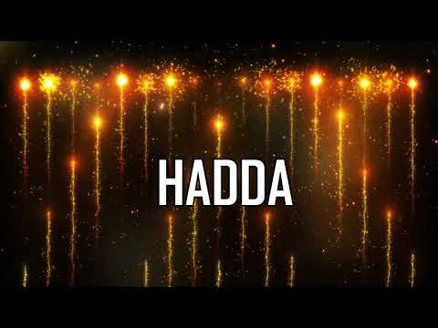 ♥♡♥ HAPPY BIRTHDAY HADDA ♥♡♥