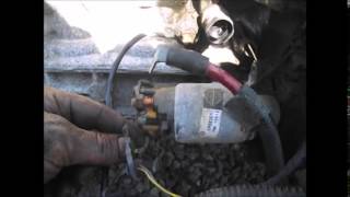 Saturn Vue 2 2 Ecotec Starter Removal