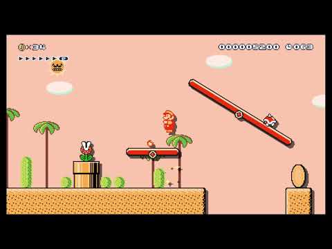 Eric's Super Mario Maker 2 Levels: Angry Sun Run!