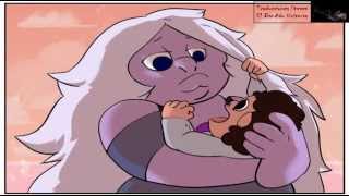 amatista conoce al bebe steven universe