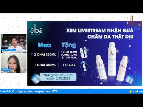 RA MẮT SẢN PHẨM MỚI XỊT KHOÁNG ALBA TỪ NGUỒN SUỐI KHOÁNG VÀNG TRIỆU NĂM