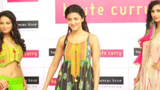 Shruti Haasan Stunned At The Fashion Show By Haute Curry