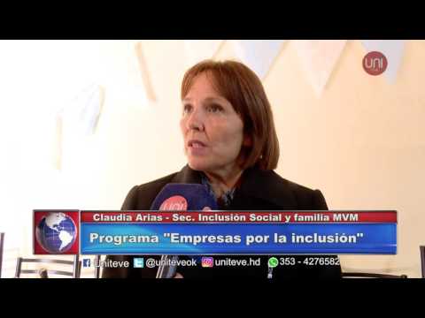 Empresas por la inclusión. Secr. Inclusión MVM Caludia Arias