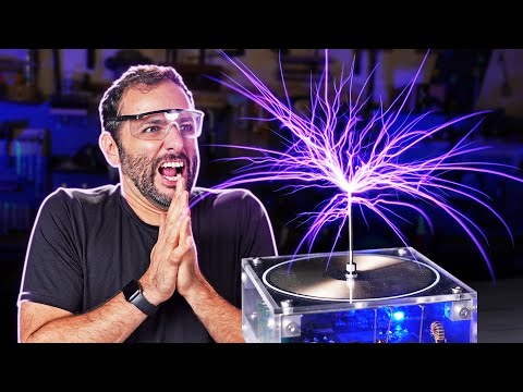 Testamos a incrível MÁQUINA de fazer RAIOS