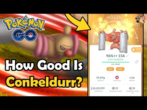 How Good Is Conkeldurr In Pokémon GO? (2023) | Timburr Community Day Breakdown + Tips & Tricks