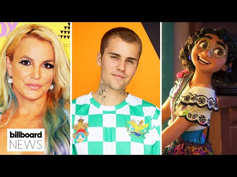 ‘Encanto’ Tops the Charts, Justin Makes History, Britney’s Tell-All Book & More  I Billboard News