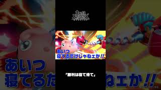 ｢勝利は寝て待て｣｜大乱闘スマッシュブラザーズ SPECIAL