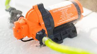 💧 Cleartide DC Diaphragm Water Pump – Compact & Powerful for RV & Marine