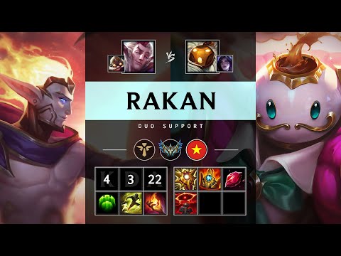 Rakan Support vs Bard - VN Challenger Patch 25.11