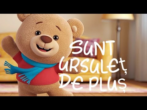 Ursulețul De Pluș - Sunt Ursuleț De Pluș | Cântec vesel pentru copii | Melodii de joacă