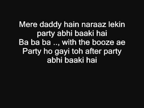 Char Baj Gaye (Lyrics)  Movie: F.A.L.T.U