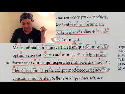 Seneca epistulae morales 98,1-5 Teil5