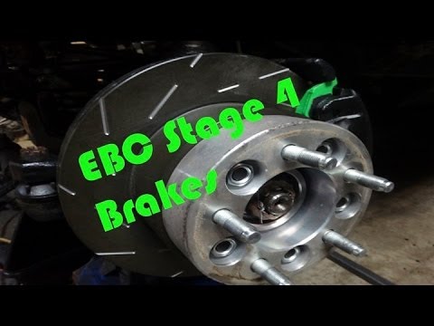 Jeep Wrangler Brake Upgrade EBC Stage 4 Brakes