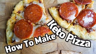 How to Make Keto Pizza - Cauliflower vs Fathead Crust-Off!!!