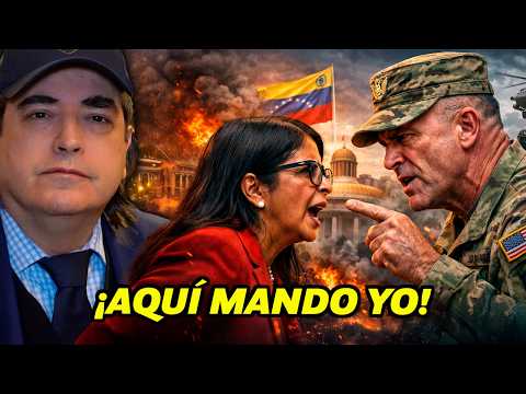 Le dice el general Donovan a Delcy en Caracas