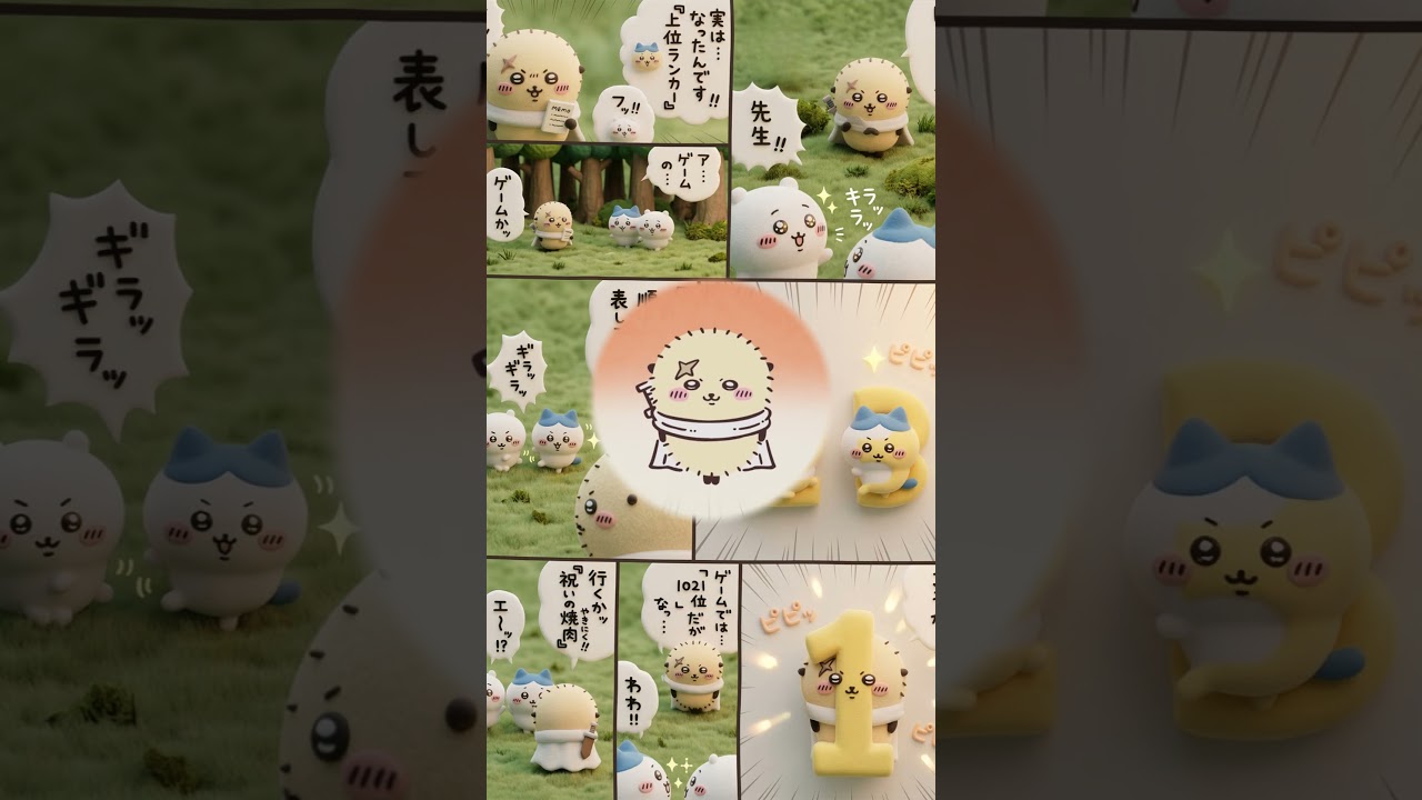 ちいかわ【326】下克上と特訓③