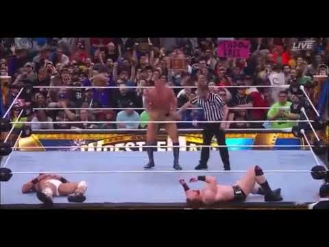 GUNTHER VS DREW MCLNTYRE VS SHEAMUS  IC - WRESTLEMANIA HOLLYWOOD