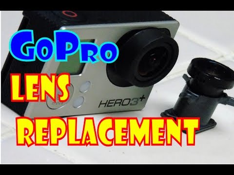 GoPro lens replacement. Cracked lens fix. fast and easy diy.