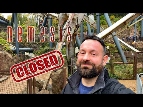 Enjoying the final day of NEMESIS at Alton Towers - John Wardley interview, fireworks finale & more!