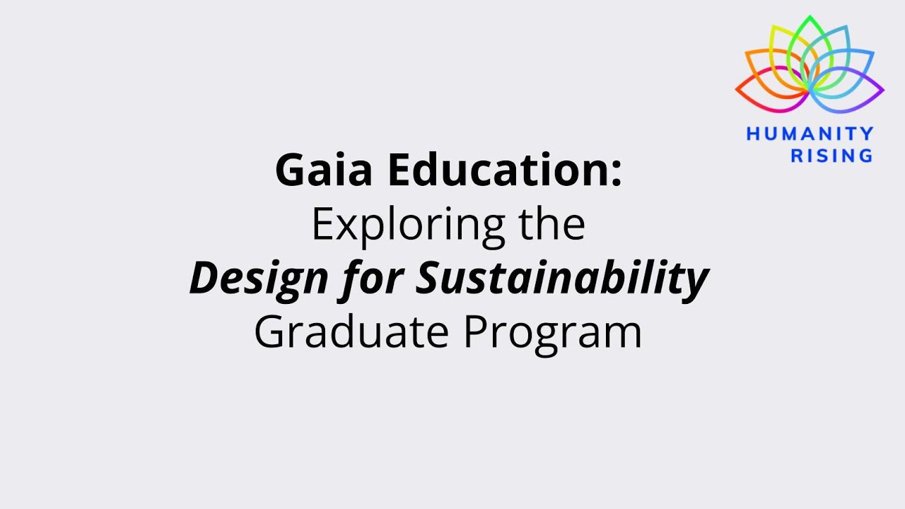 Graduates from our Design for Sustainability Program with Gaia Education