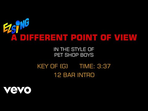 A Different Point Of View - Pet Shop Boys
