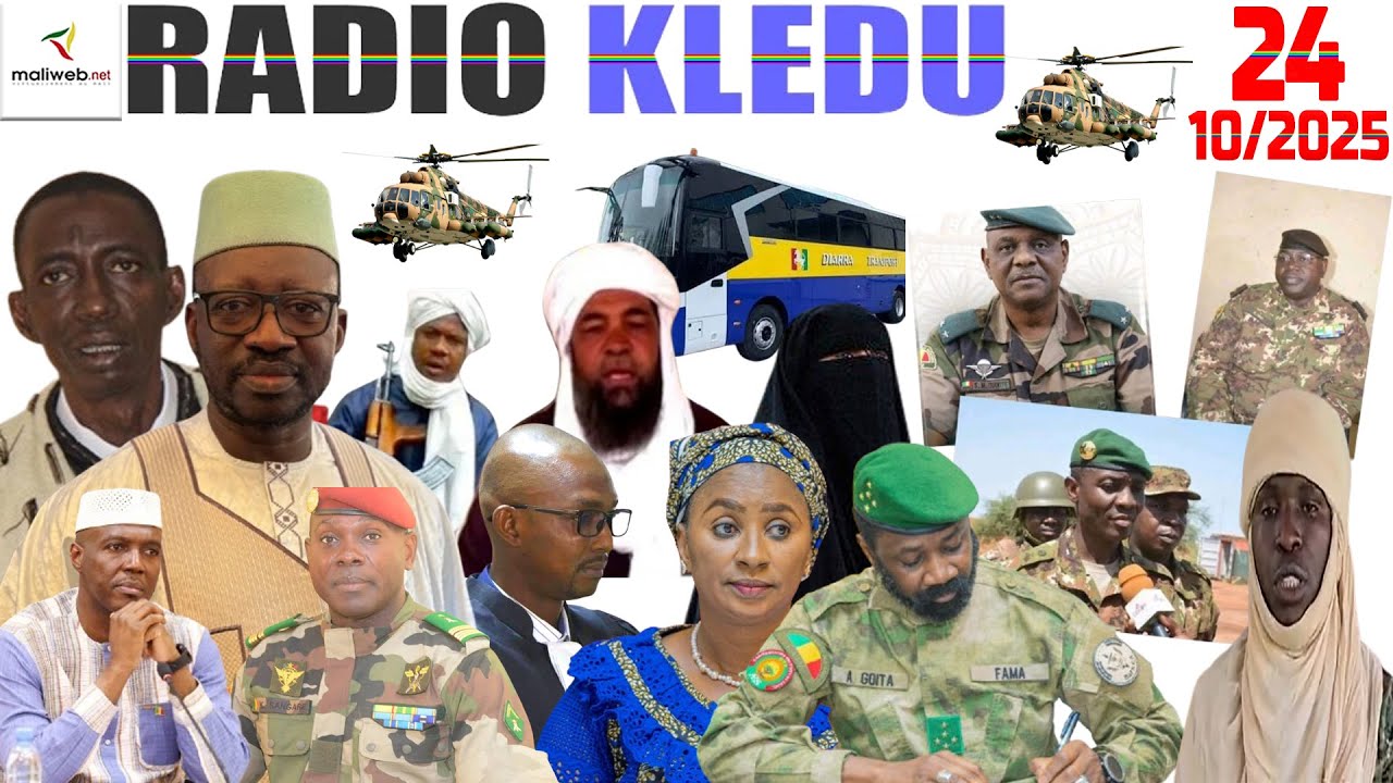 La Revue de Presse de la RADIO KLEDU du 24 octobre 2025