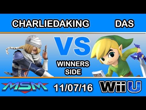 MSM 73 - LH | Charliedaking (Sheik) Vs. SF FD | Das (Toon Link) Winners Side - Smash Wii U