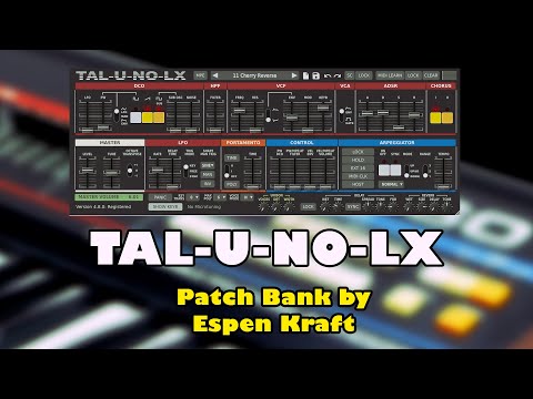 TAL-U-NO-LX Patch Bank by Espen Kraft | Download now