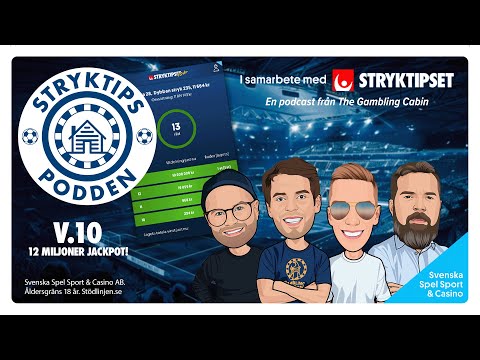Stryktipspodden v.10 - "käka semla på Brogyllen i Göteborg"