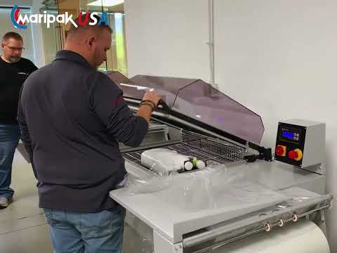 Automated Packaging Machine in Use